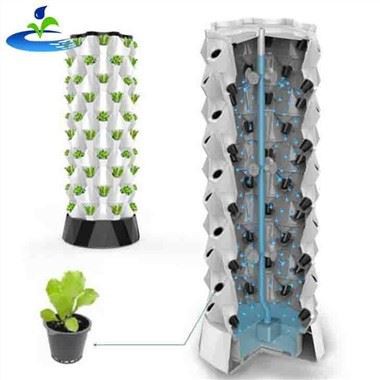 10-taseme vertikaalne hüdropooniline aed