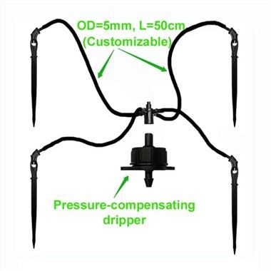 Noole tilgutid aia niisutamiseks